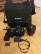 Nikon D300 I Bardzo niski przebieg (31k) I Obiektyw 24-120mm I Zestaw