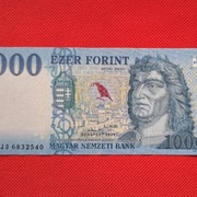 Węgry 1000 forint 2021 r. st. UNC.