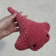 pluszak maskotka płaszczka