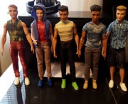 Zestaw Oryginalnych Lalek KEN Fashion Firmy Mattel Barbie Stan Bardzo Dobry