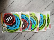 Zestaw tarcz nakjejanych naklejech do pistoletów nerf lub innych do lotek 