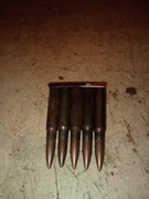 Łódka z niemiecką amunicją mauzer stalówki