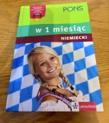 Niemiecki w 1 miesiąc - repetytorium leksykalno-tematyczne PONS z płytą CD