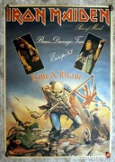 plakat Iron Maiden The Trooper thrash heavy metal Metallica Helloween Turbo