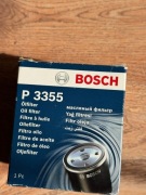 Filtr oleju BOSCH P3355 do PEUGEOT LICYTACJA OD 1zł