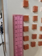 Radiatorki miedziane 21 sztuk. Do rasbery pi vram itp. 