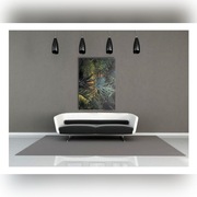 Obraz, akryl, palma, palmy, dżungla, 50x70 cm.