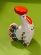 Fajans figurka solniczka wielkano vintage PRL ZSRR