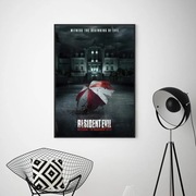 Plakat Resident Evil 2 RE2 Leon Claire Gra PS4 PS5 Xbox Prezent 50x70