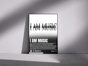 Plakat Playboi Carti I am music bez ramki a3 prezent