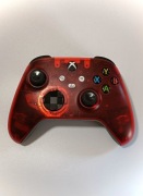 Kontroler Xbox series X/S pad Microsoft przezroczysta czerwień 