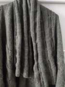 Marks& Spencer sweter khaki jak ponczo M 38 10 