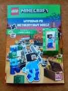 Figurka LEGO Minecraft Steve z mieczem + książeczka