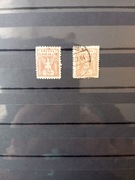 Rok1922.Wydanie dla Górnego Śląska fi. 146,148 kasowane