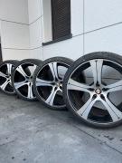 Felgi Porsche 22 cale 5x130 plus opony letnie 
