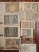 Banknoty Polskie przedwojenne