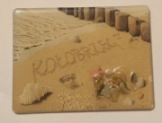 Magnes na lodówkę JAROSŁAWIEC BAŁTYK MIELNO USTKA CHŁOPY KOŁOBRZEG(1K) 