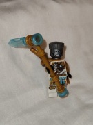 Lego Ninjago figurka - njo806 Zane (Golden Ninja) - Crystalized, Hair