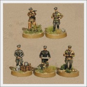 CP 1/72 Waffen SS officers
