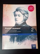 Ponad słowami 2. Część 1. ZPiR Nowa Era Wyd 2022