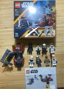 Lego Star Wars figurki mix Mace Windu Dengar Clone trooper 75449