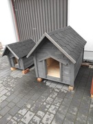 Buda dla psa owczarek kaukaski ogromna bardzo duża ocieplona bernardyn