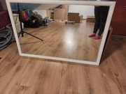 Lustro wiszące białe