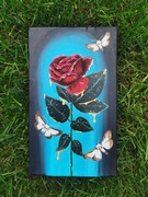 "KOBIETA" - obraz ręcznie malowany