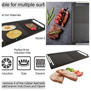 Płyta grillowa, ruszt, taca żeliwna