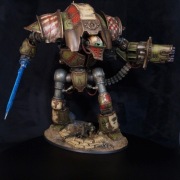 Wh40k Robot Z Mieczem I Gatlingiem Proxy