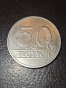Moneta 50 złotych 1990
