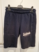 Spodenki krótkie bawełniane chłopięce granatowe granat 146/152 10-12 l