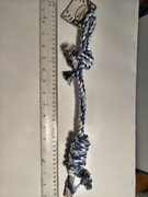 Zabawka szarpak dla psa granatowy długi