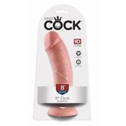 Dildo King Cock z przyssawką dł. 20 cm