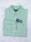 Ralph Lauren _ męska nowa koszula oryginalna bawełna z logo slim fit XL