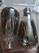 Zestaw dwóch ledowych żarówek design Edison