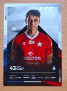 Oficjalna karta klubowa Wisła Kraków 2021/22 Dawid Szot