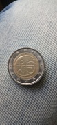 2 euro okolicznościowe Niemcy 2009 10 lat Unii Gospodarczej  Znak J