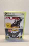 Gra Pure & Lego Batman  Xbox360. Dwie gry w cenie jednej :)