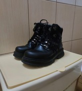 Trapery eleganckie 38 damskie męskie unisex skórzane skóra ze skóry 