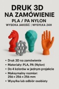 Druk 3D na zamówienie – PLA | Wysoka jakość | Wysyłka 24h