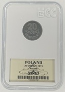 20 GROSZY 1973 - grading GCN MS62