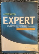 Advanced Expert 3ed Student’s Resource Book without Key Pearson