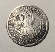 3 krajcary 1707- Śląsk, Józef I Habsburg