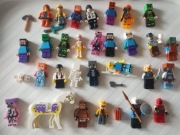 Mix kompatybilnych figurek do klocków lego Minecraft i inne 