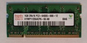 Pamięć RAM hynix 1GB DDR2 6400S-666-12