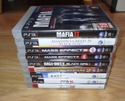 Zestaw 9 gier PS3 PlayStation 3 Mafia II, Assassin's, Call of duty, Fifa
