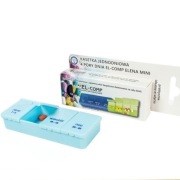 Pudełko na leki pojemnik kasetka podajnik 4 pory dnia El-Comp 