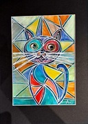 Akwarela na Walentynki - Cieszę się,  że Jesteś!