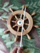 Stary termometr żeglarski koło PRL 